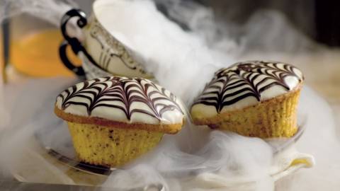 Cupcakes d'Halloween aux noisettes