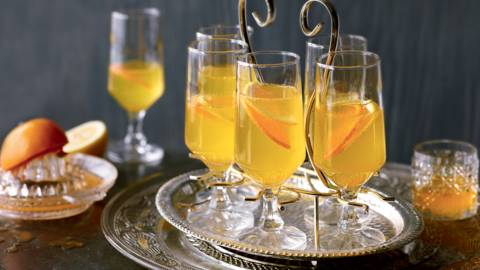 Cocktail à la mandarine et au gingembre