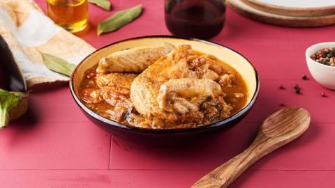 Ragoût de poulet ivoirien - Kedjenou