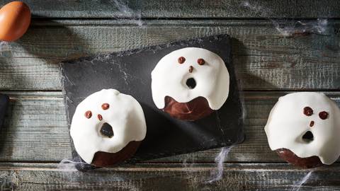 Donuts d'Halloween au chocolat
