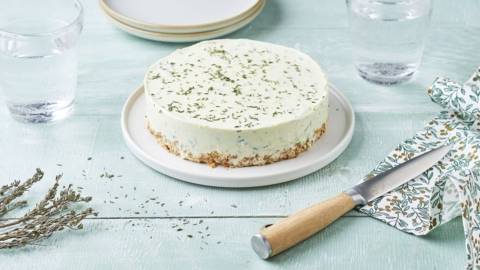 Cheesecake thym et courgettes