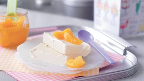 Parfait vanille-abricots