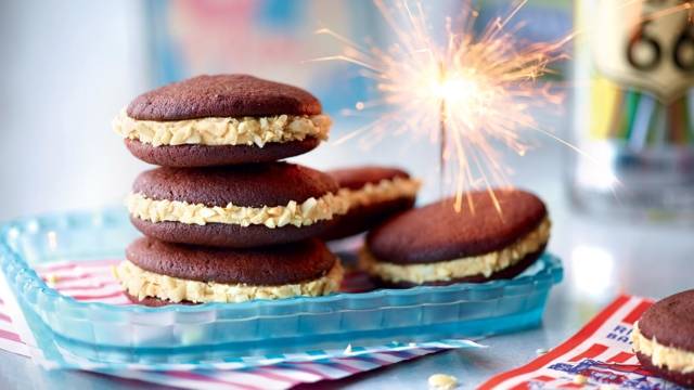 Whoopies A La Cacahuete
