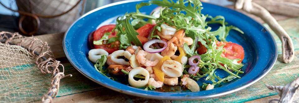 Salade aux fruits de mer