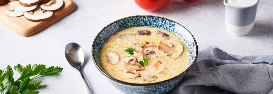 Soupe au poulet et lait de coco | Tom Kha Gai