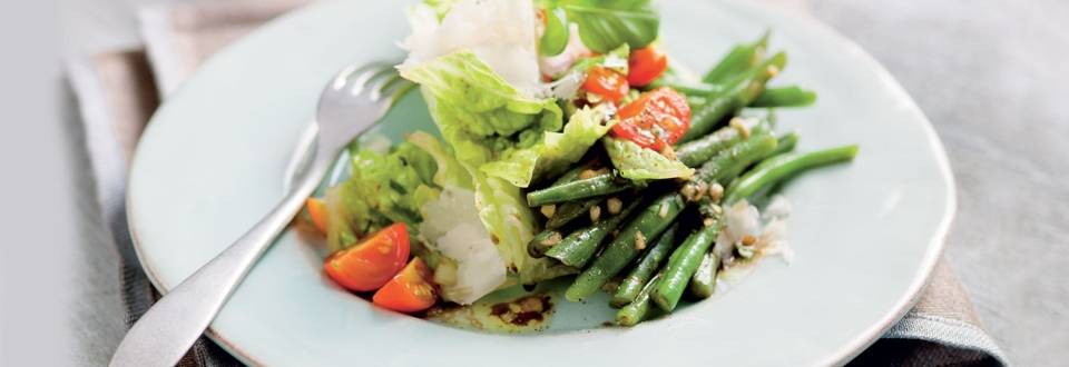 Salade d’haricots verts à l’italienne