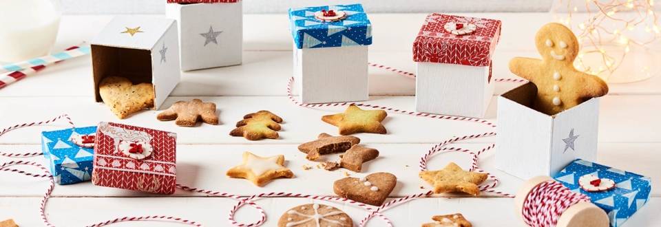 Biscuits de Noël pour un calendrier de l’Avent Home Made