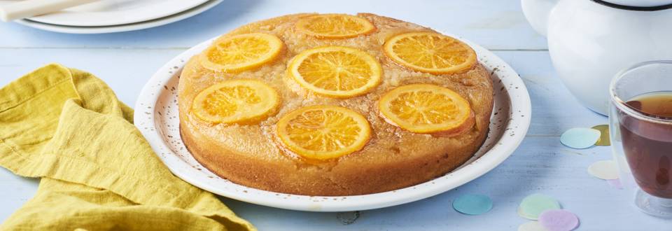 Gâteau renversé aux mandarines